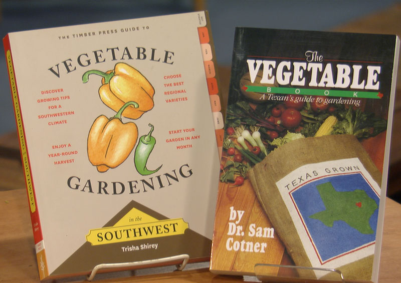 vegetable garden books for Texas Central Texas Gardener