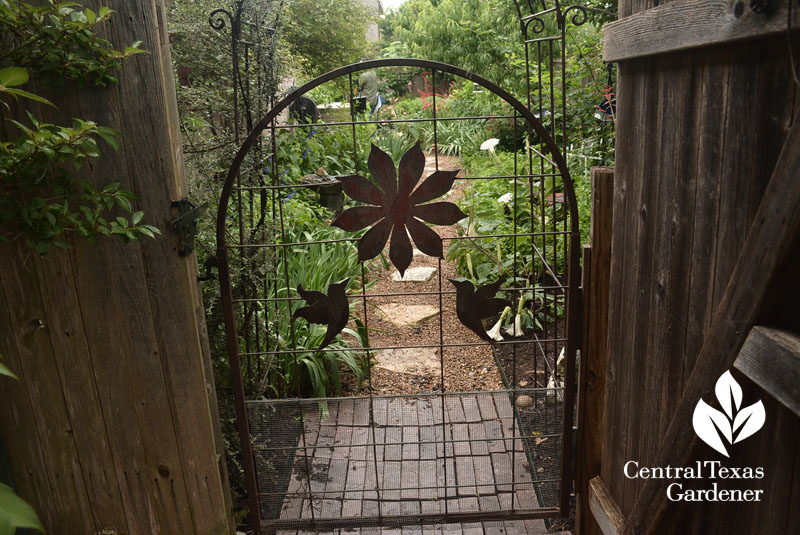 garden gate design Jim LaPaso Central Texas Gardener