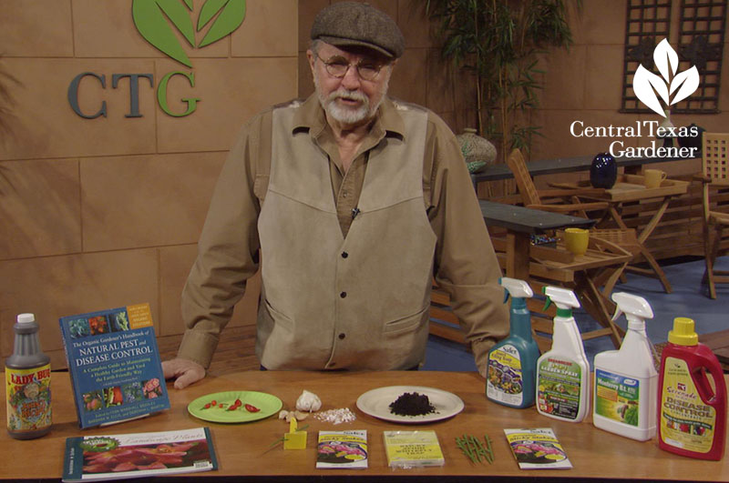 Organic pest controls John Dromgoole Central Texas Gardener