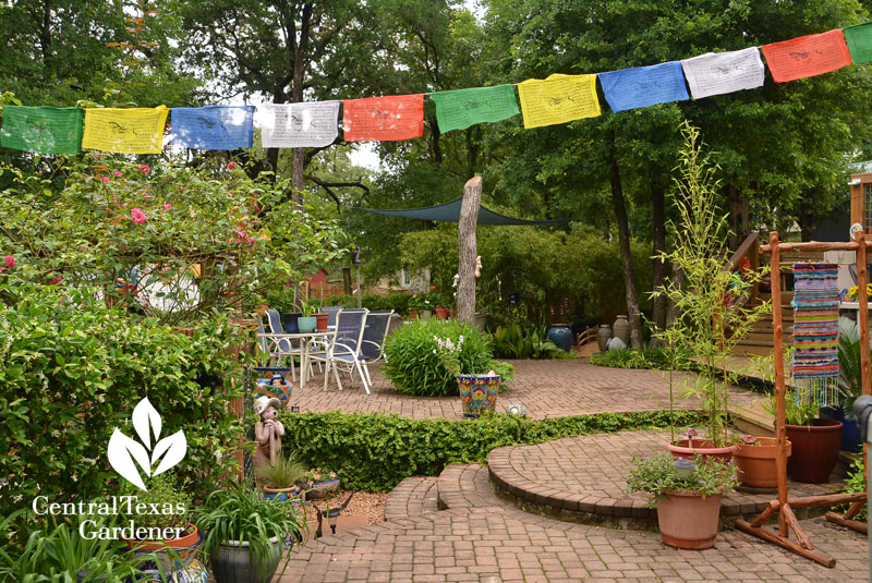 patio main prayer flags Central Texas Gardener