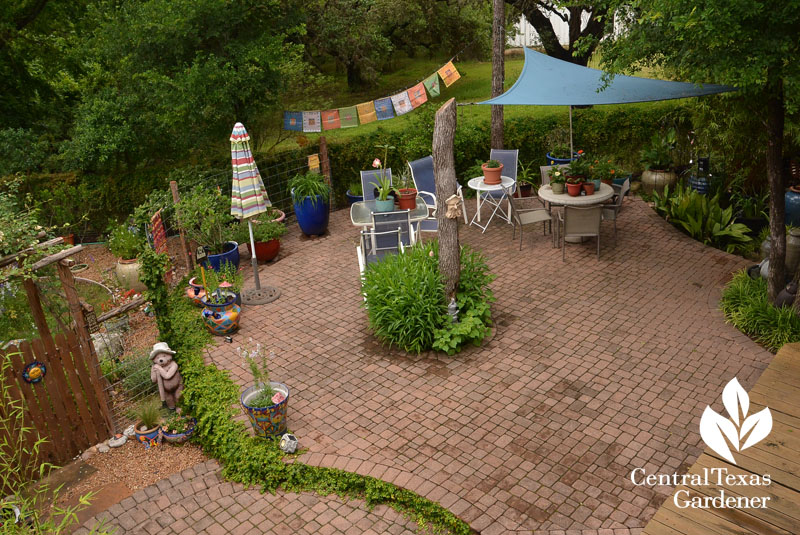 patio super wide sail shade Central Texas Gardener