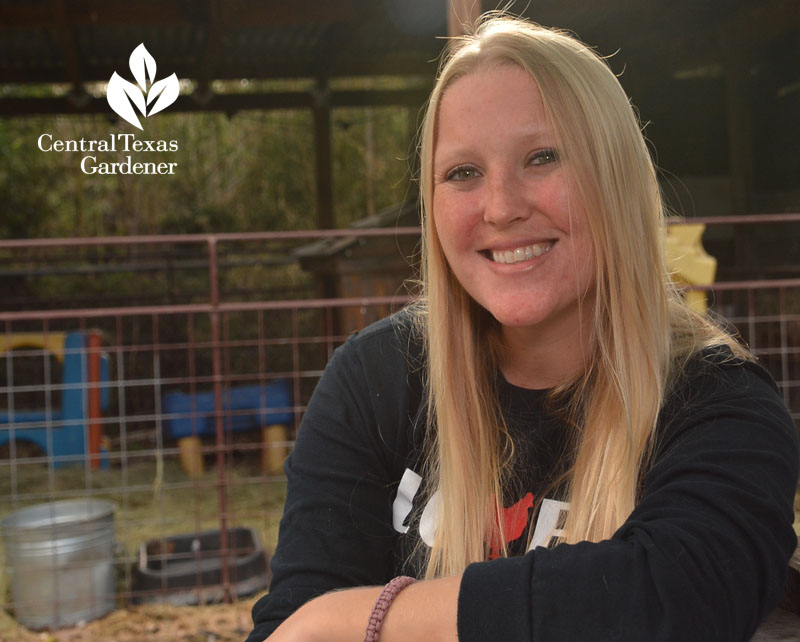 Whitney Nolen Funky Chicken Coop tour Central Texas Gardener