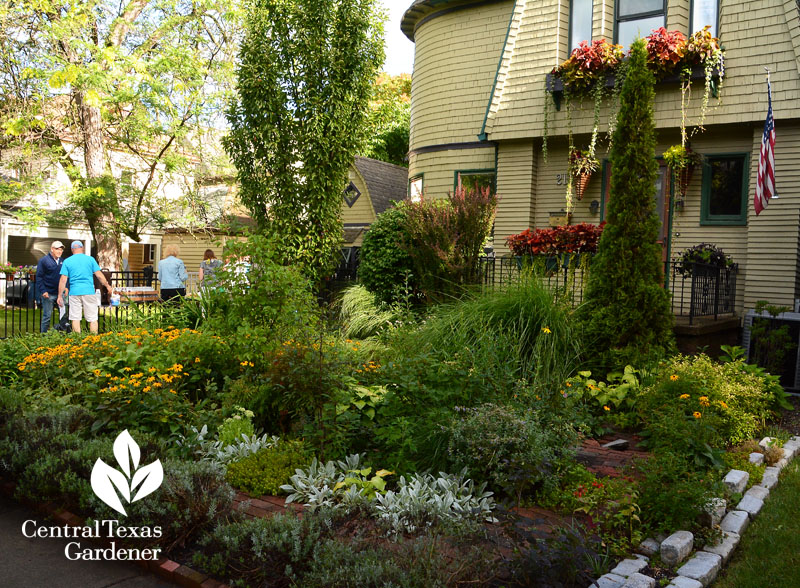 front gardens, no lawn, Buffalo