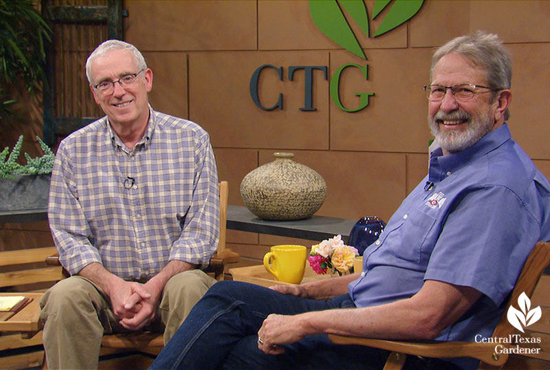 Tom Spencer and Michael Shoup Antique Rose Emporium Central Texas Gardener