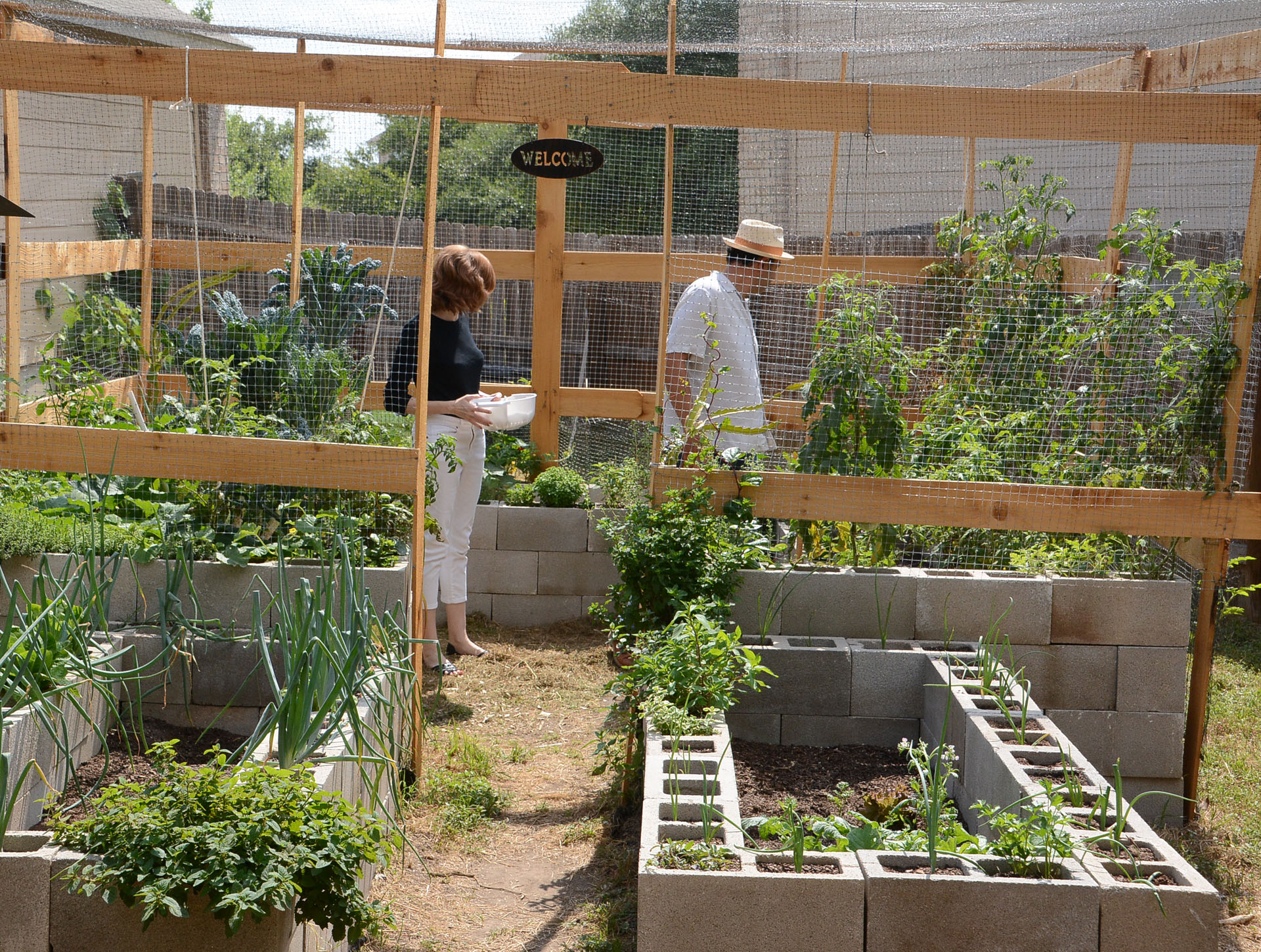 garden Christine and Richard Alcorta