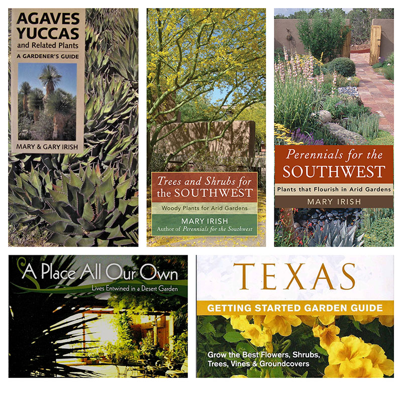 Mary Irish books for arid Southwest gardens