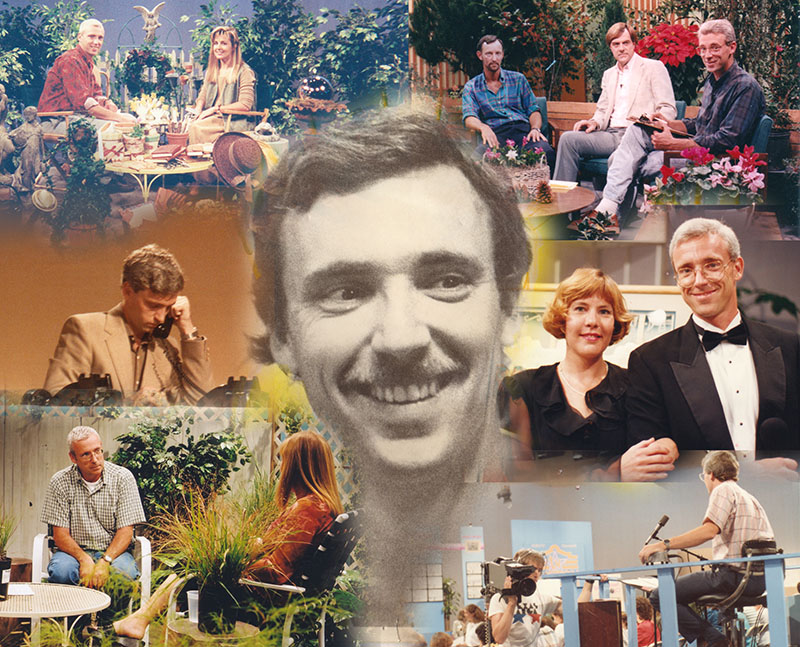 collage Tom Spencer archived pictures Austin PBS KLRU TV