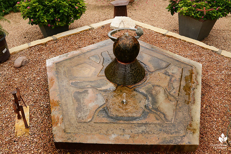 pentagon pond birdbath and water source for pollinators Doug Green