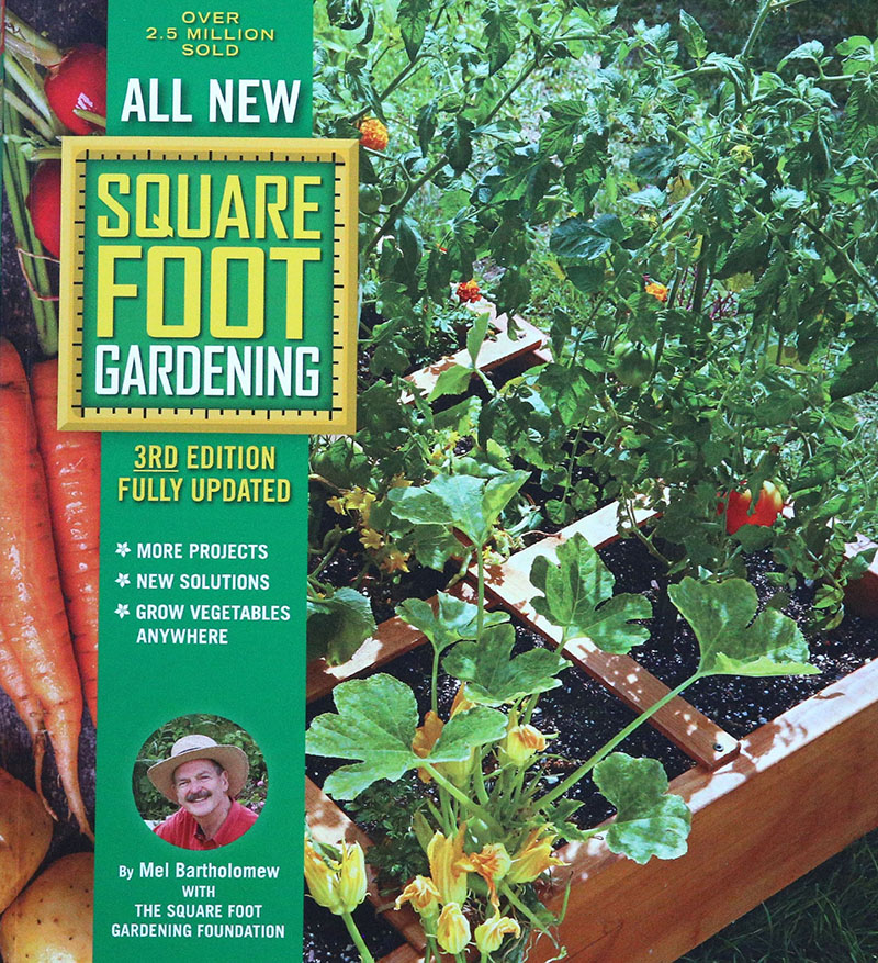 Square Foot Gardening book Mel Bartholomew