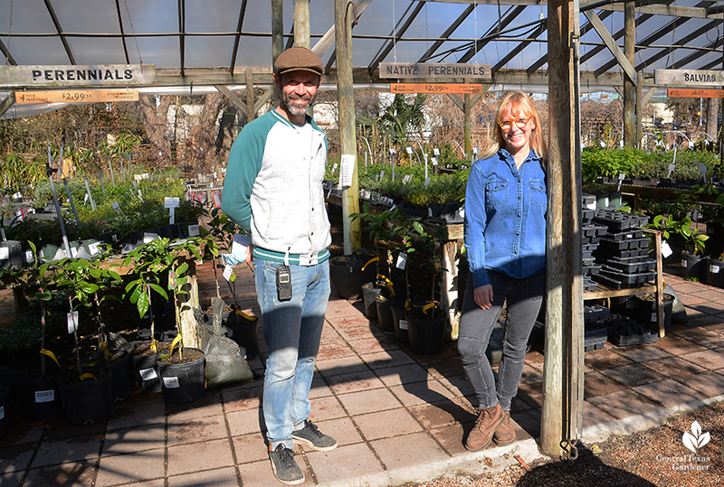 William Glenn Amy and Hovis Barton Springs Nursery Central Texas Gardener