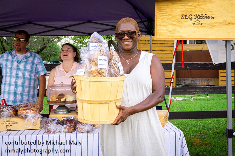 Yolanda Nagy at St.G Kitchens for Eatin_and_Sippin_Locally