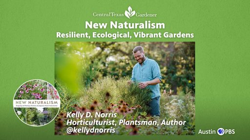 Kelly Norris in garden