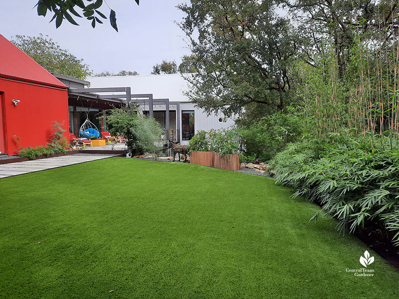 artificial turf backyard