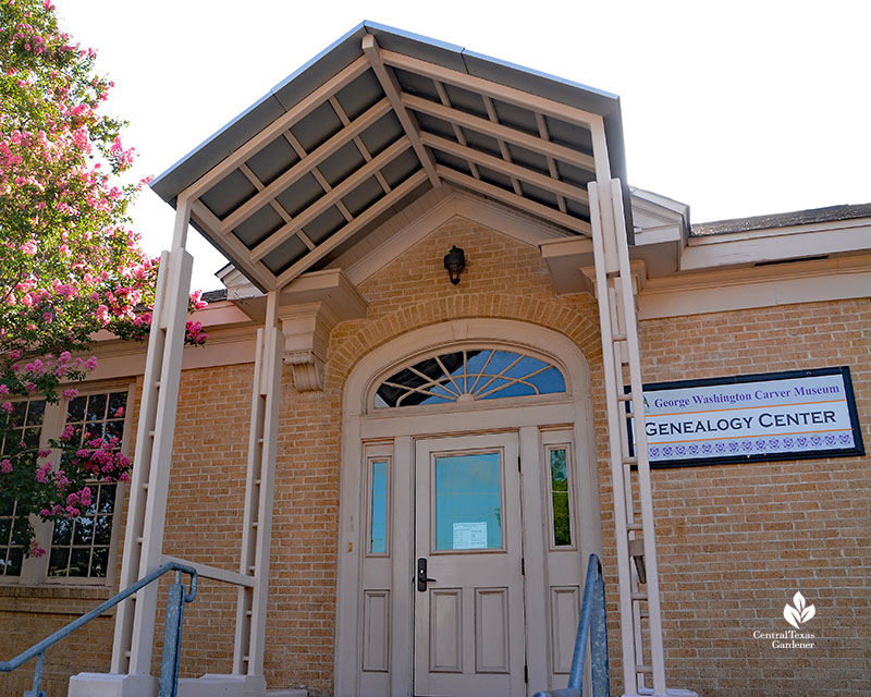 entrance to historic building