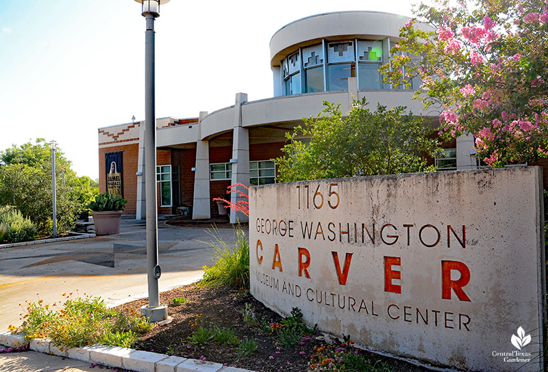 entrance and building