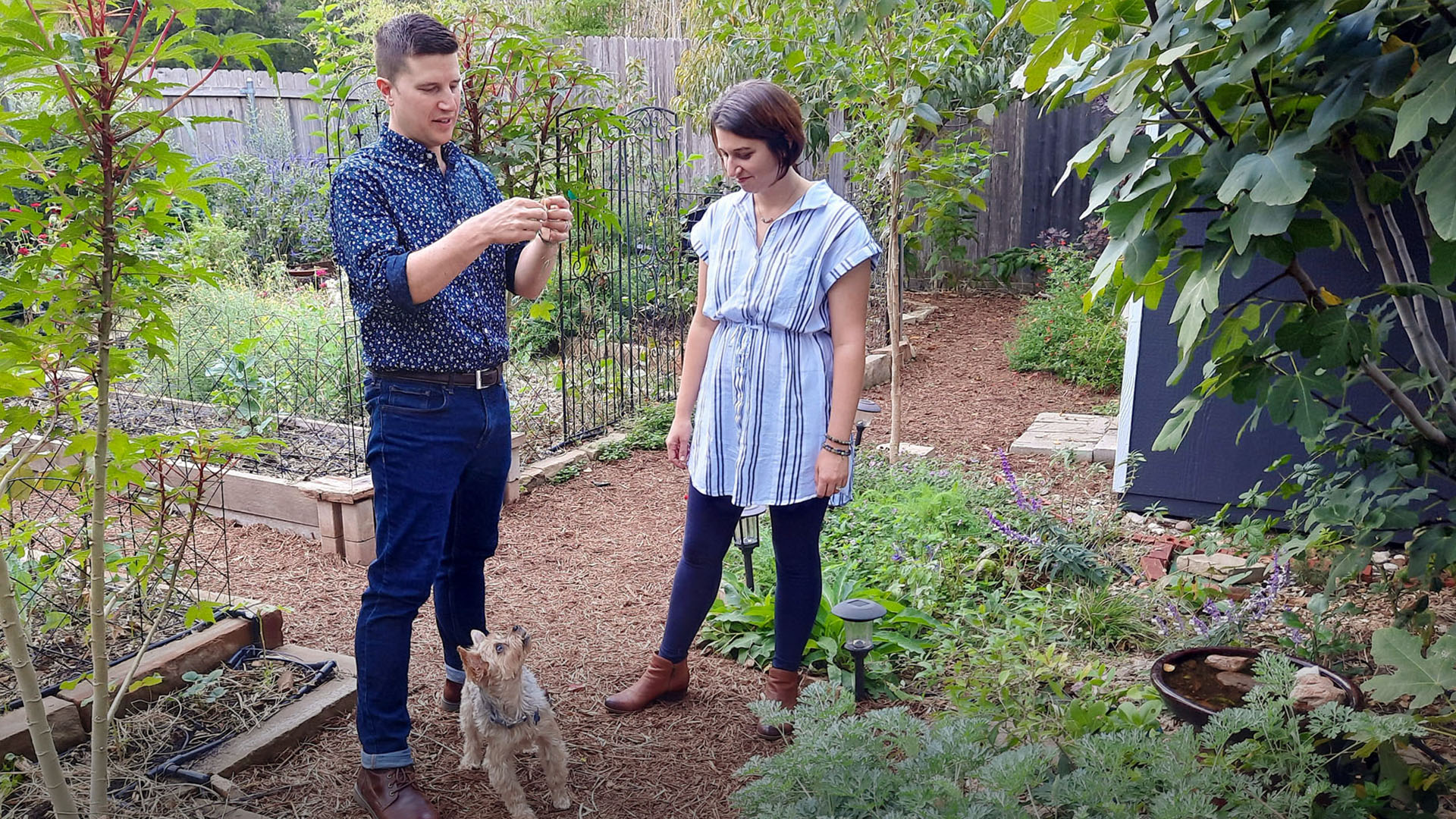 GARDEN KRISTIN AND RYAN HARVEY