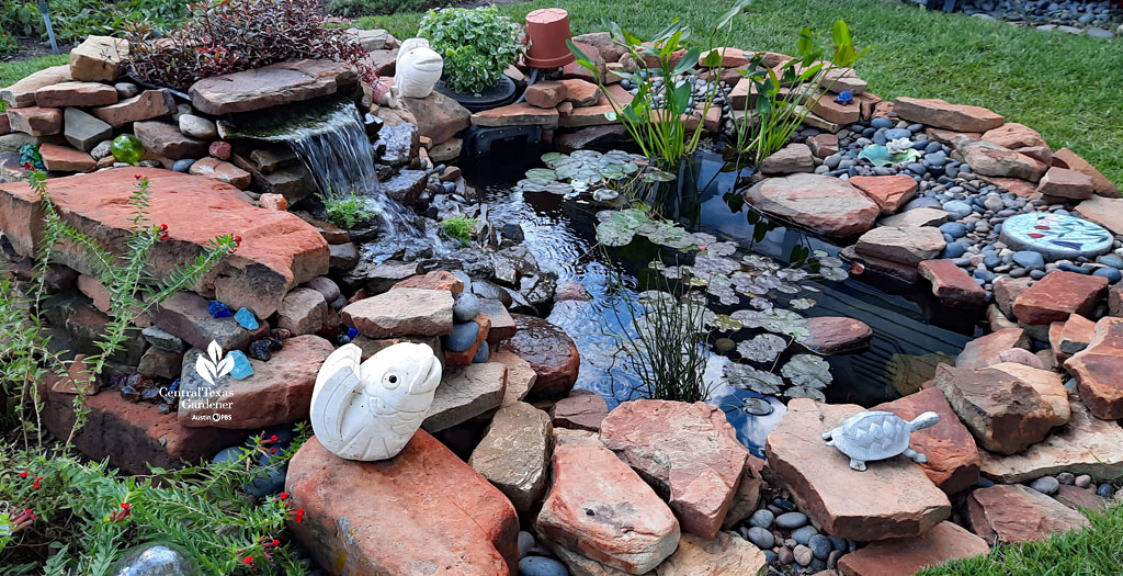 granite stone small pond 