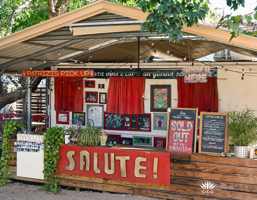 colorful food truck 