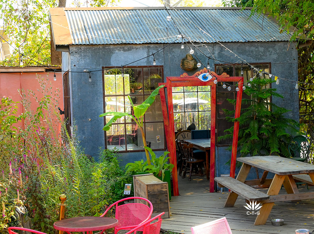galvanized metal shed