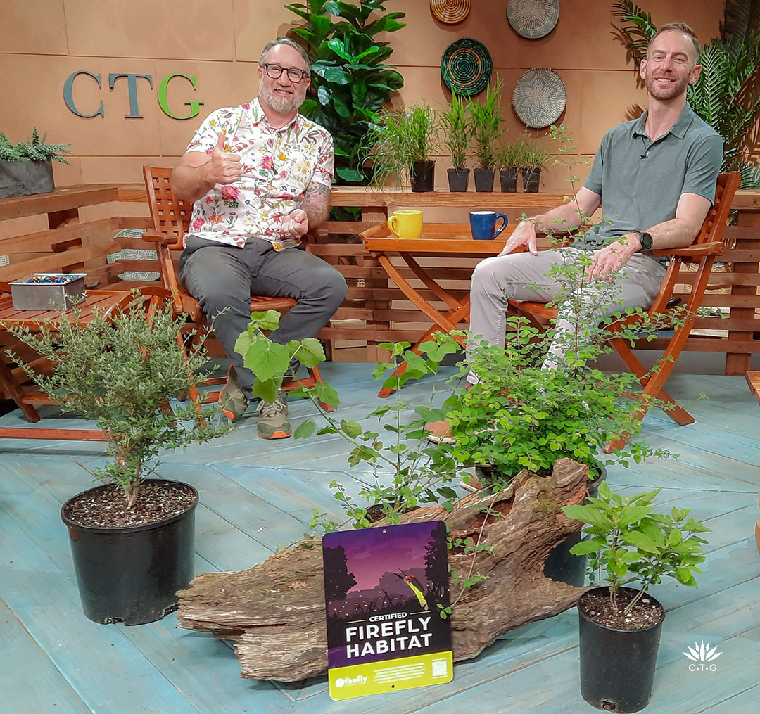 two men on CTG set
