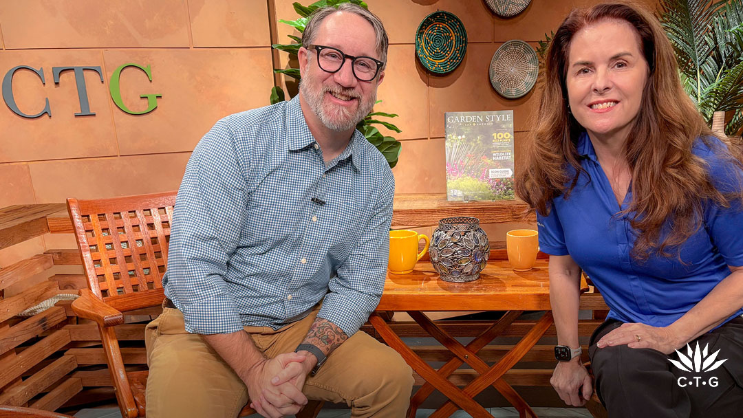 John Hart and Karen Guz on CTG set