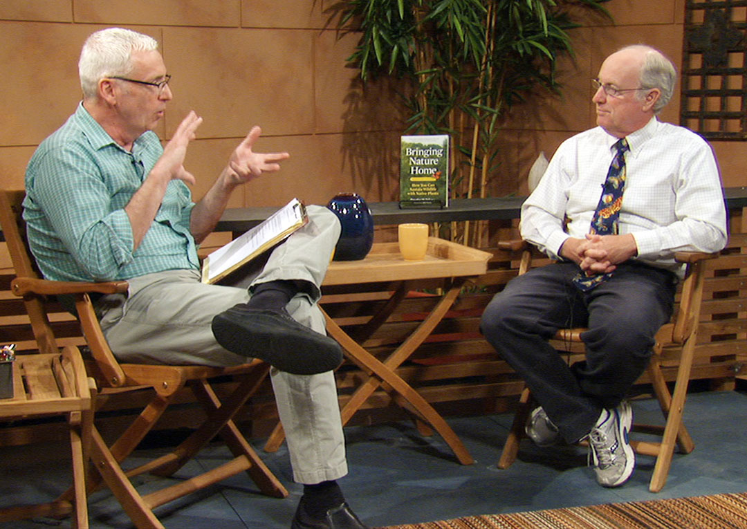 Tom Spencer and Doug Tallamy on CTG set